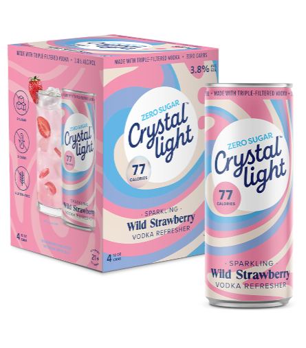 Crystal Light Wild Strawberry Vodka Refresher