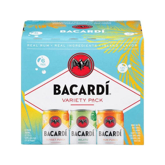 Bacardi Variety Pack Rum Cocktail