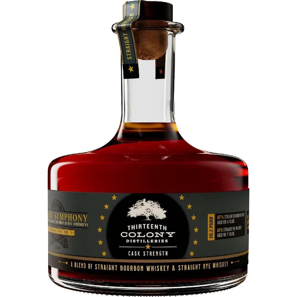 13th Colony Barrel Symphony Cask Strength Bourbon Whiskey