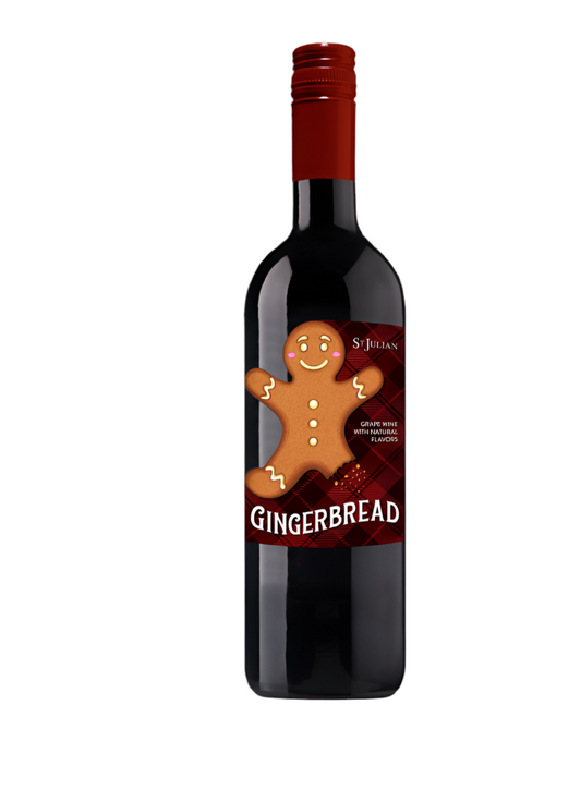 St Julian Gingerbread Grape Wine with Gingerbread Flavors