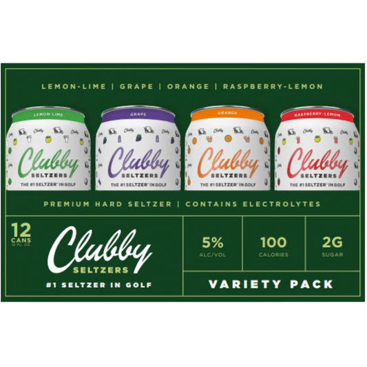 Clubby Seltzer Variety Pack