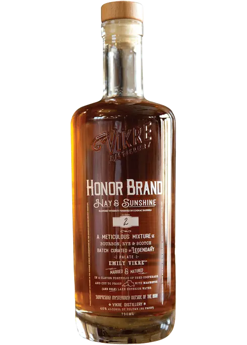 Honor Brand Hay & Sunshine Whiskey