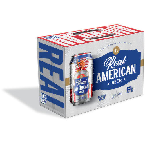 Real American Beer 12 Pack