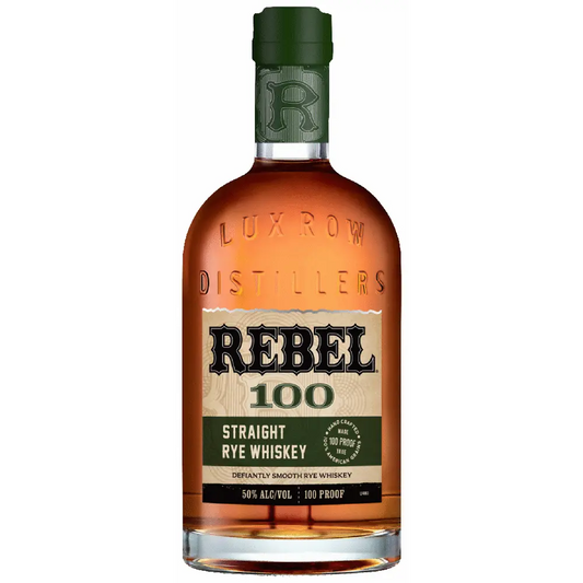 Rebel 100 Straight Rye Whiskey