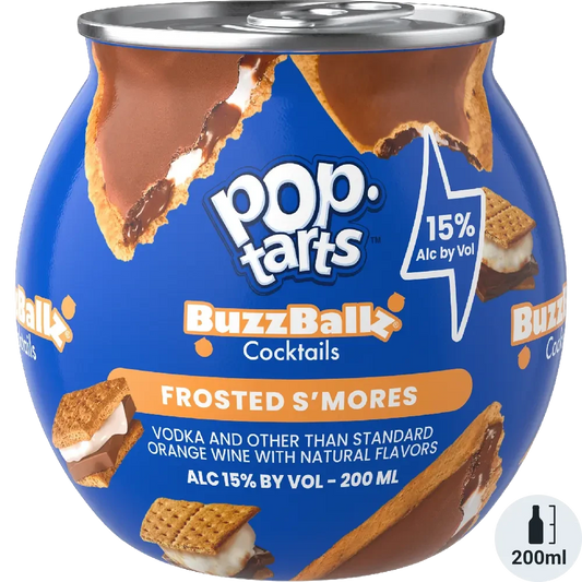BuzzBallz Pop Tartz Toasted S'mores