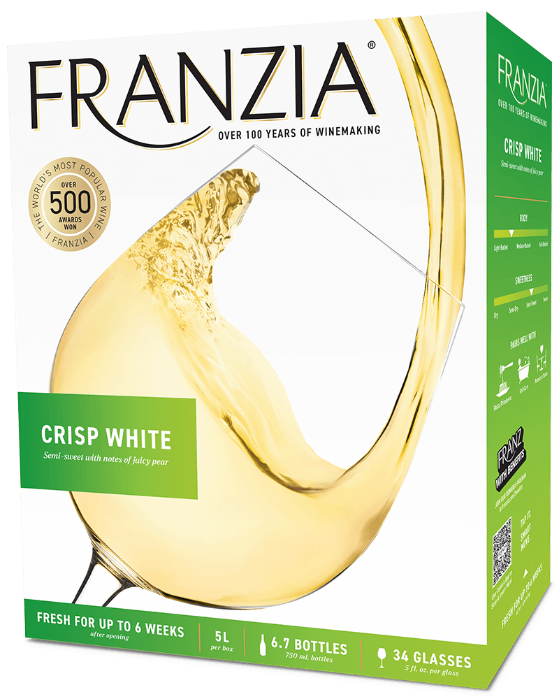 Franzia Crisp White Boxed Wine