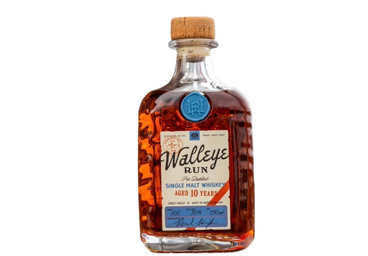 Walleye Run Single Malt Whiskey Aged 10 Years