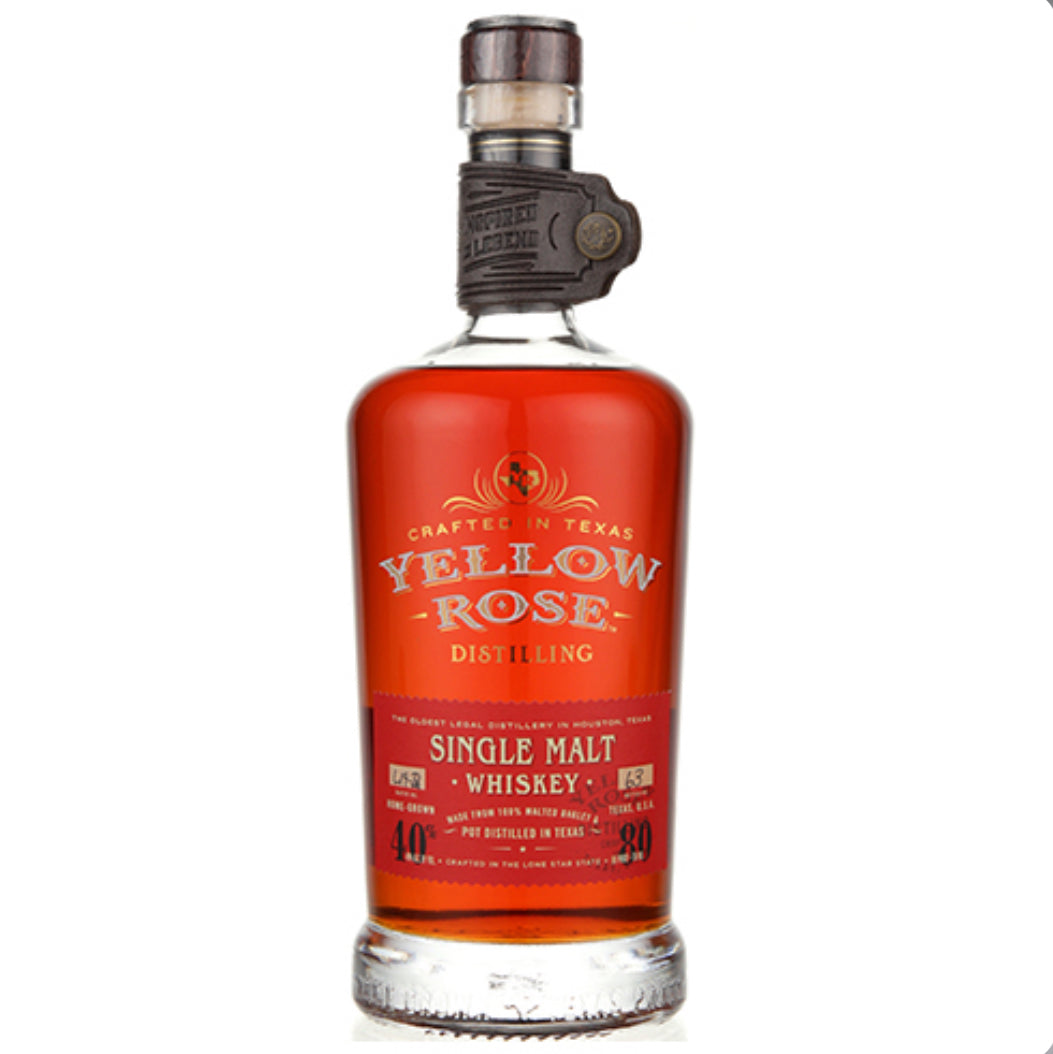 Yellow Rose Single Malt Whiskey