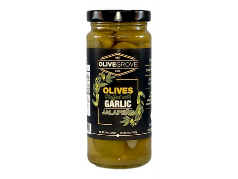 Olive Grove Garlic Stuffed Queen Olives