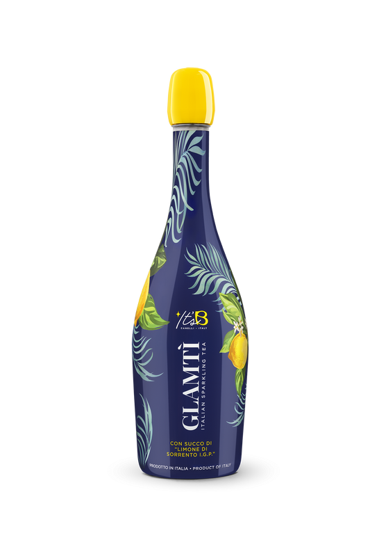 Glamti Italian Sparkling Tea with Juice of "Limone Di Dorrento I.G.P."