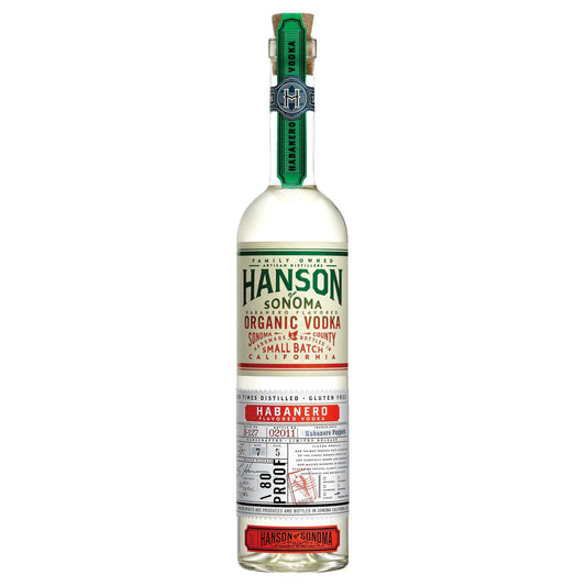 Hanson Of Sonoma Habanero Organic Vodka