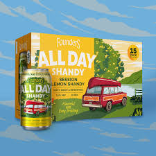 Founders All Day Shandy Session Lemon Shandy 15 Pack