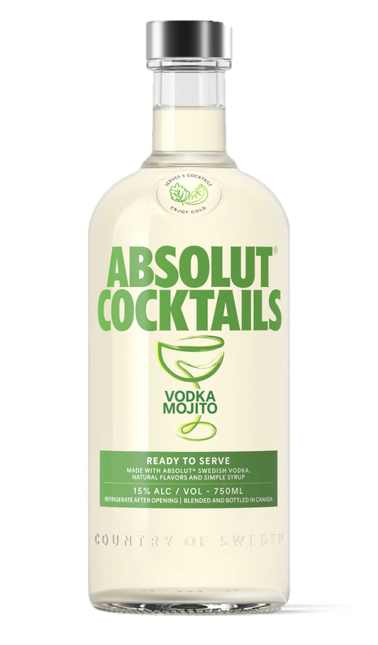 Absolut Cocktails Vodka Mojito