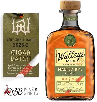Walleye Run Cigar Batch Rye Whiskey