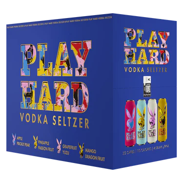 Play Hard Variety Pack Vodka Seltzer