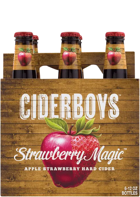 Ciderboys Strawberry Apple Hard Cider