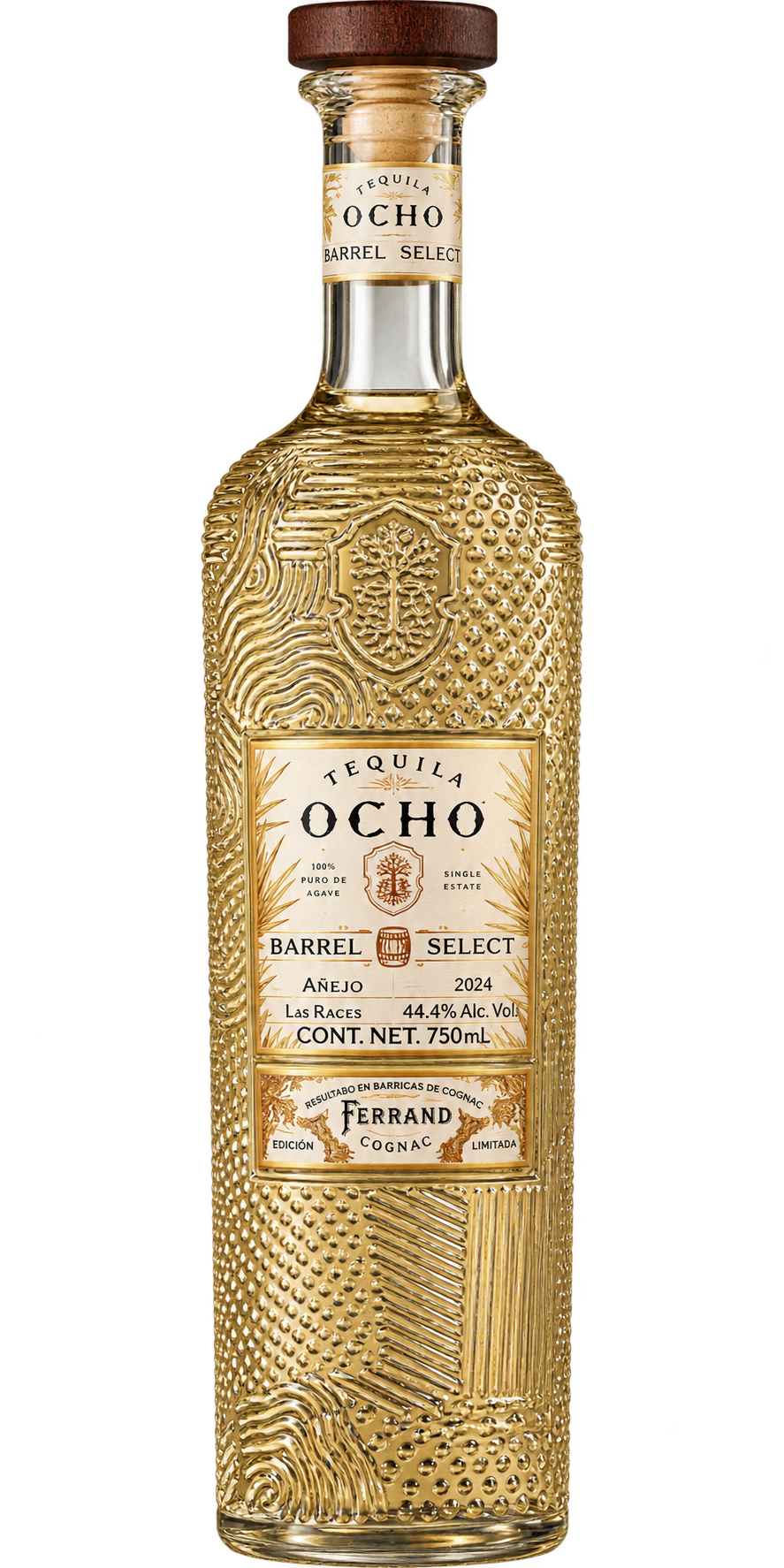 Tequila Ocho Añejo Pierre Ferrand Cognac Cask Finish