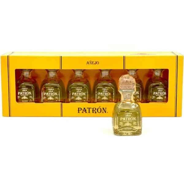 Patron Anejo Shots 6 Pack