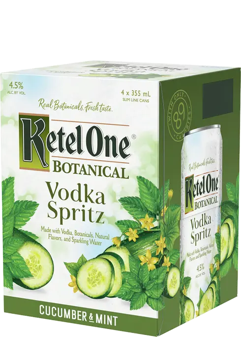 Ketel One Vodka Spritz Cucumber & Mint