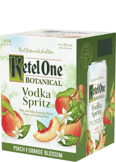 Ketel One Vodka Spritz Peach & Orange Blossom