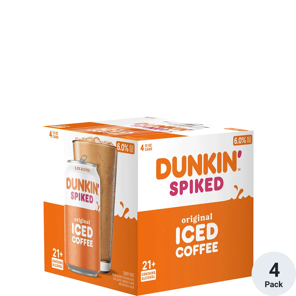 (Copy) Dunkin Spiked Coffee 4 Pack