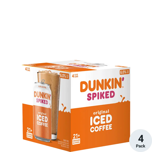 (Copy) Dunkin Spiked Coffee 4 Pack