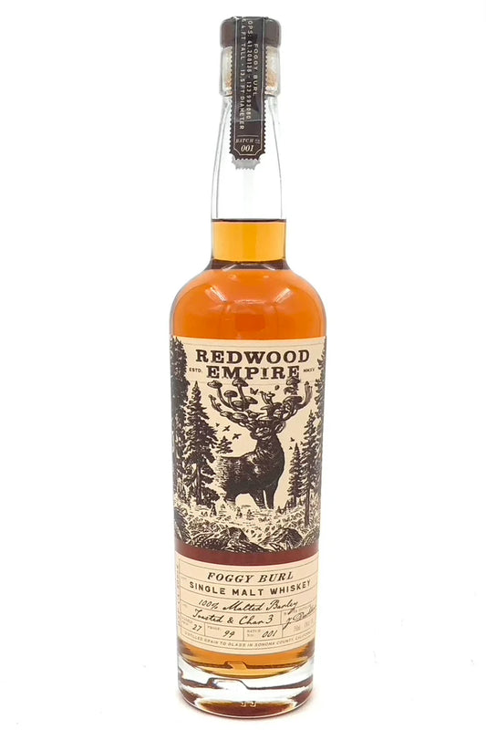 Redwood Empire Foggy Burl Single Malt Whiskey