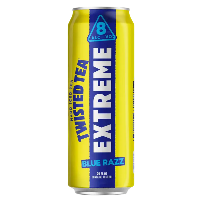 Twisted Tea Extreme Blue Razz 24 OZ Can