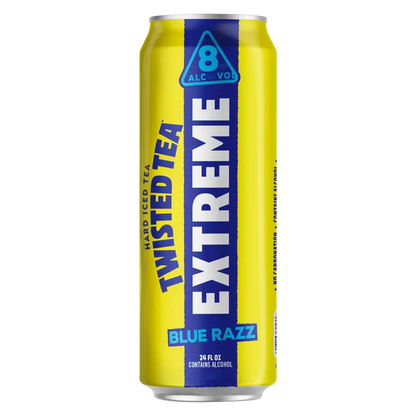 Twisted Tea Extreme Blue Razz 24 OZ Can