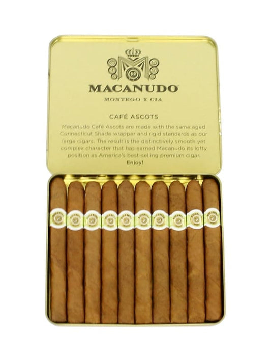 Macanudo Café Ascots Tin