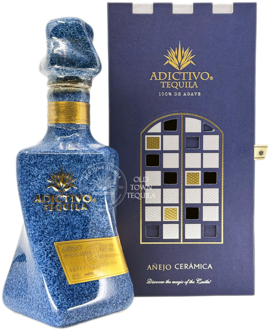 Adictivo Tequila Añejo Cerámica