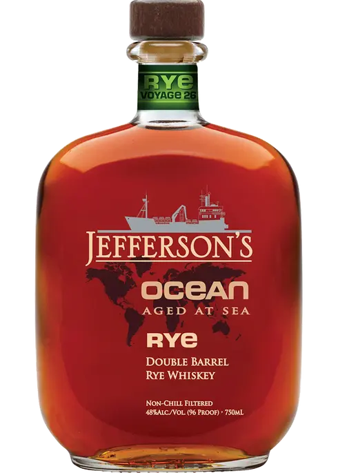 Jeffersons Ocean Aged At Sea Rye - Wine Palace