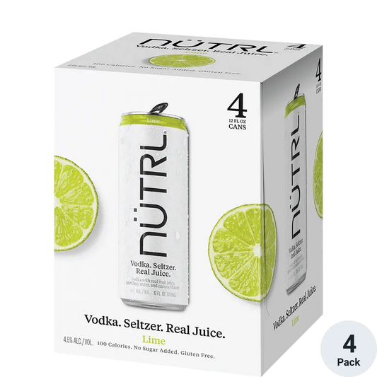 Nutrl Lime 4 Pack