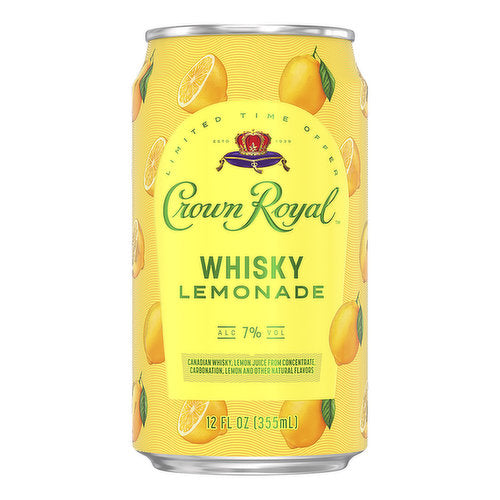 Crown Royal Whisky Lemonade Single