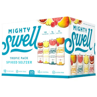 Mighty Swell Spiked Seltzer Tropical Pack 12 Pack