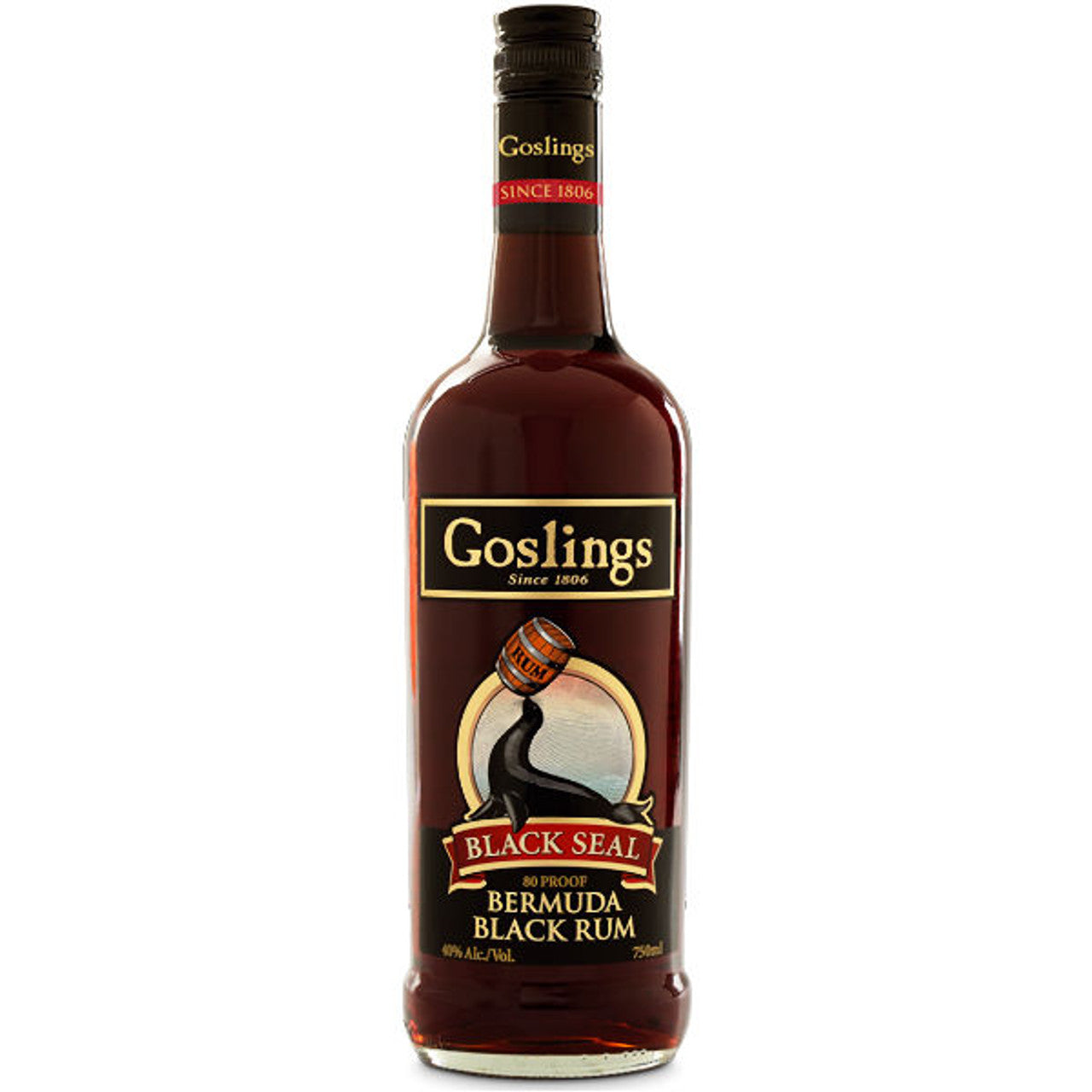 Gosling's Rum Black Seal Bermuda Black Rum