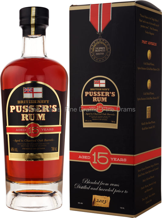 Pussers Rum Aged 15 Years