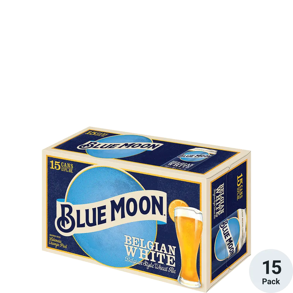 Blue Moon Belgian White 15 Pack Cans