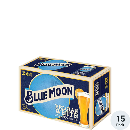 Blue Moon Belgian White 15 Pack Cans