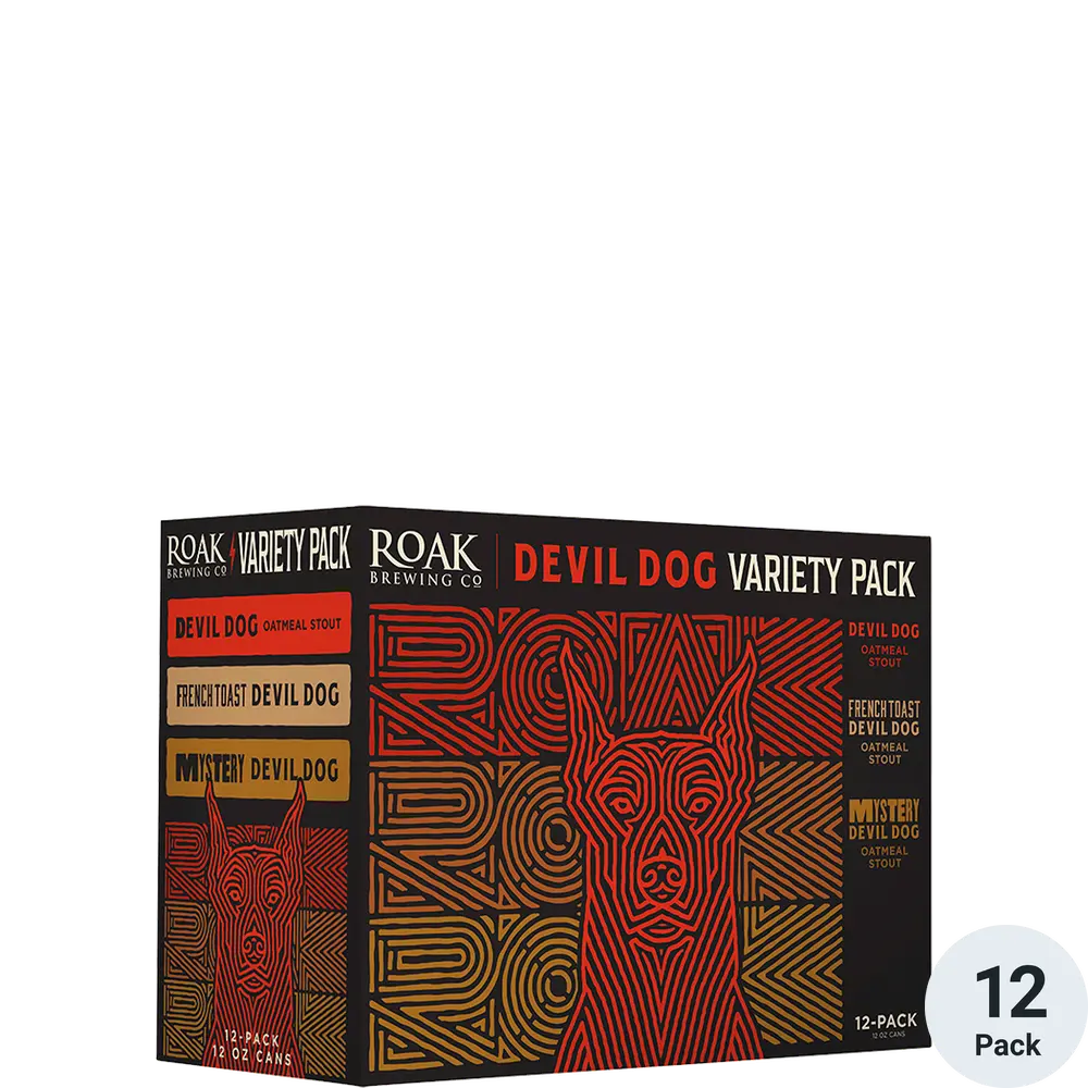 Roak Devil Dog Variety 12 Pack Cans