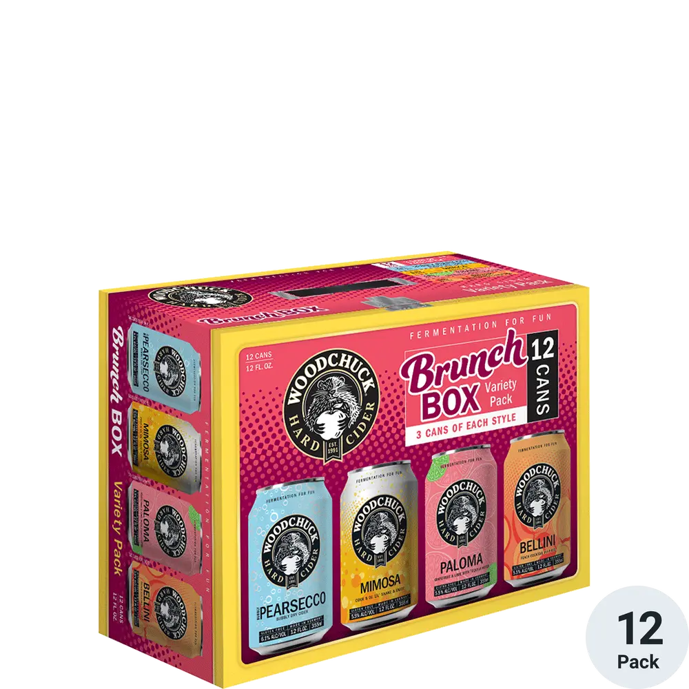 Woodchuck Brunch Box Hard Cider Variety Pack 12 Pack