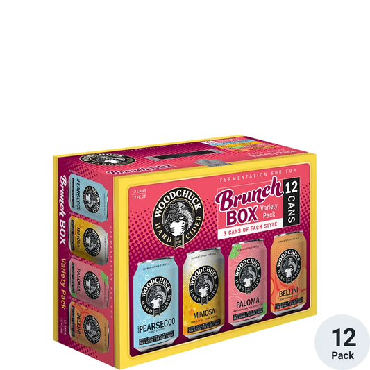 Woodchuck Brunch Box Hard Cider Variety Pack 12 Pack