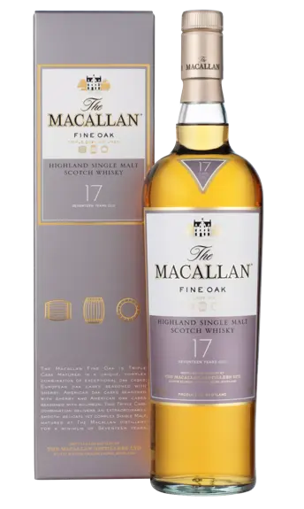 The Macallan 17 Year Old Highland Single Malt Scotch Whiskey