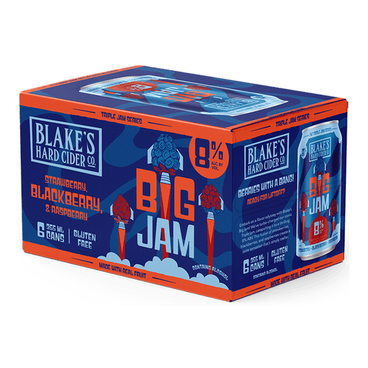 Blakes Hard Cider Big Jam Triple Jam Series 6 Pack Can