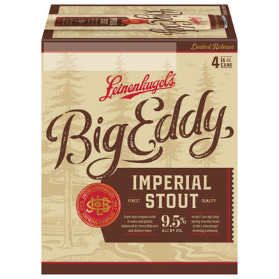 Leinenkugel Beer Big Eddy Imperial Stout 4 Pack