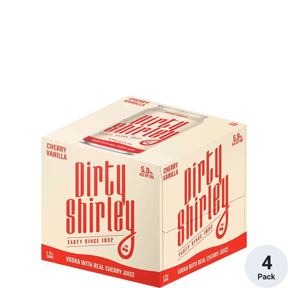 Dirty Shirley Cherry Vanilla 4 Pack