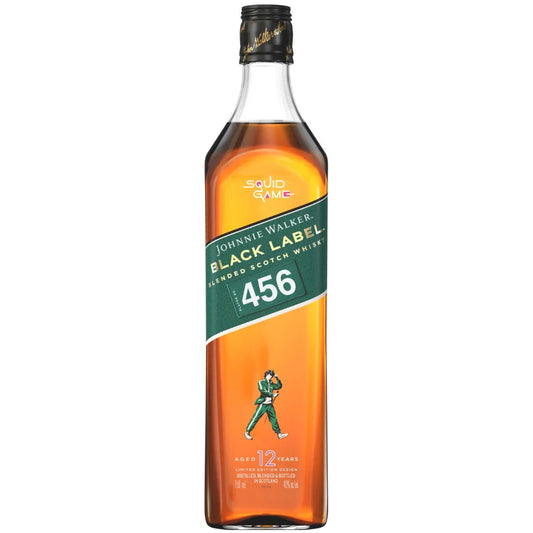 Johnnie Walker Black Label Blended Scotch 456 Aged 12 Years