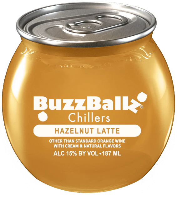 Buzzballz Chillers Hazelnut Latte