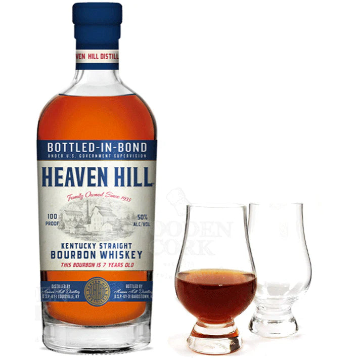 Heaven Hill Bottled In Bond Straight Bourbon Glass Tasting Set