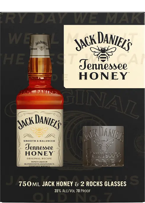 Jack Daniel's Tennesse Honey Whiskey Gift Box